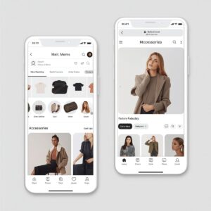 Mobile Fashion App (iOS/Android)